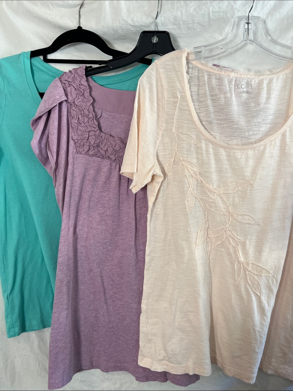 LOFT Bundle of ThreeShort Sleeve Tees Size Large
